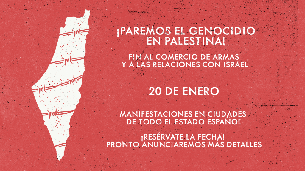 Paremos El Genocidio En Palestina Convocadas Manifestaciones En