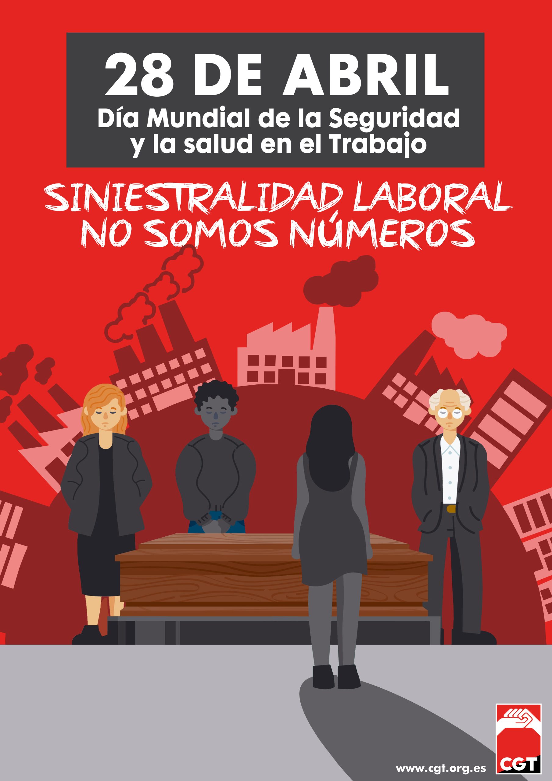 CGT denuncia que ante la siniestralidad laboral no somos números