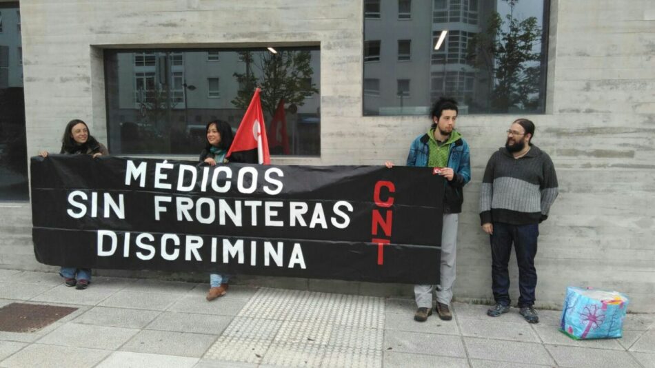 CNT pide el cese de la responsable de Médicos Sin Fronteras