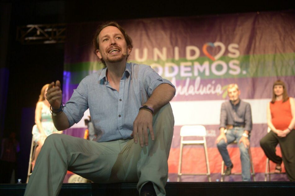 Pablo Iglesias: “El objetivo es ganar al Partido Popular”