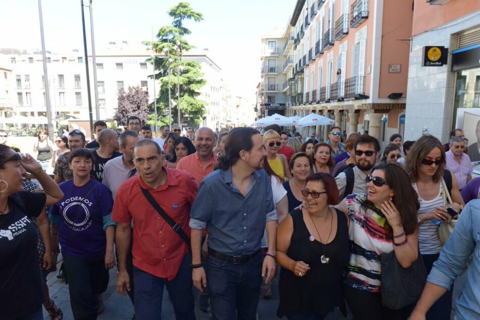 Iglesias en Jerez: “El mejor ejemplo de ser antisistema es utilizar Interior para perseguir a enemigos políticos”