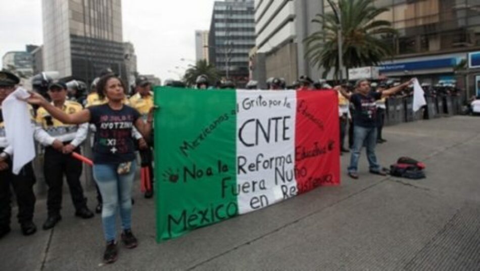 CNTE en alerta ante actos de represión por parte del Estado mexicano