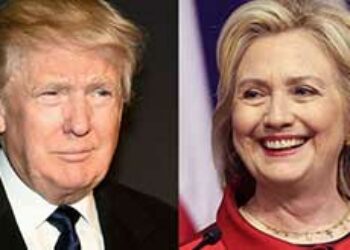 Cartel listo: Clinton y Kaine contra Trump y Pence por la Casa Blanca