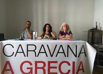 La ’Caravana a Grecia’ exige al Gobierno de España y a la UE que cumplan los derechos humanos de las personas refugiadas