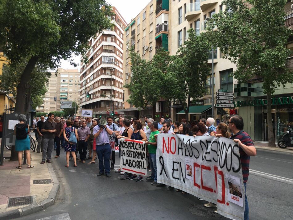 Éxito de la huelga del 14 de julio de los trabajadores y trabajadoras de CCOO Región de Murcia