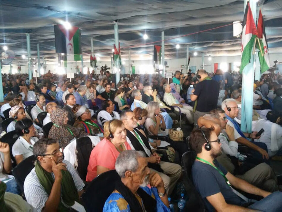 Izquierda Unida asiste al XV Congreso del Frente Polisario y reafirma su «total compromiso» con las reivindicaciones de independencia del pueblo saharaui