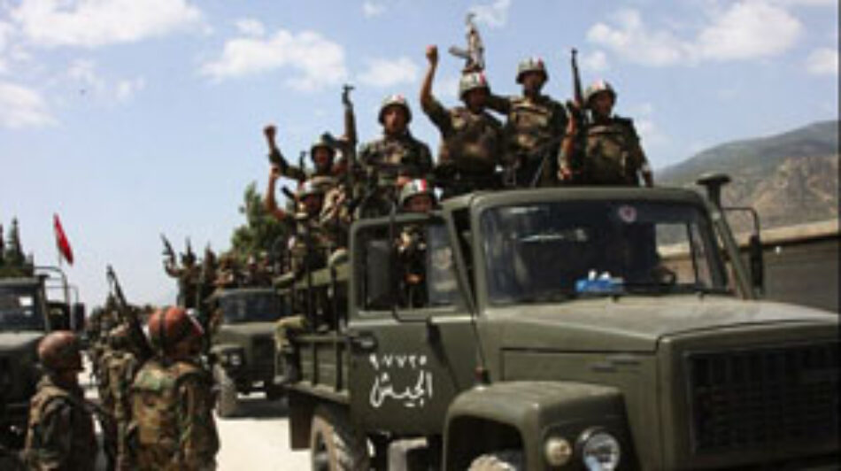 Ejército sirio recuperó zonas atacadas por terroristas en Palmira