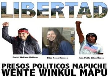 Comunidad mapuche llama a movilizarse por el juicio a tres comuneros presos