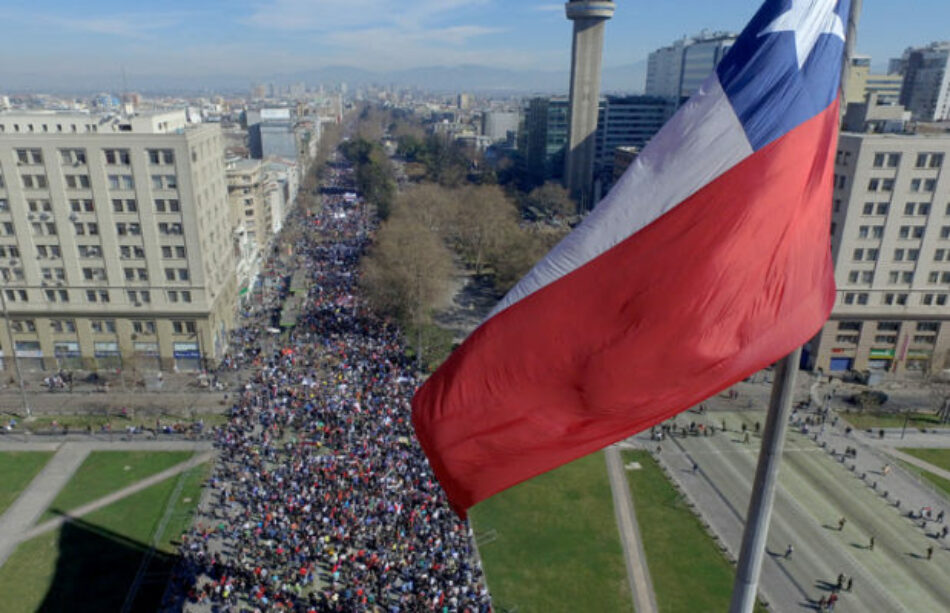 Gran marcha en Chile contra el dictatorial sistema de pensiones (FOTOS)