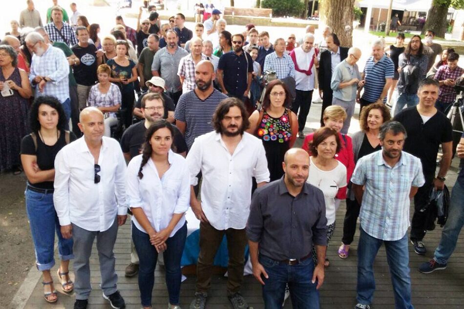 En Marea presenta a súa candidatura na Coruña como alternativa ao PP de Alberto Núñez Feijóo