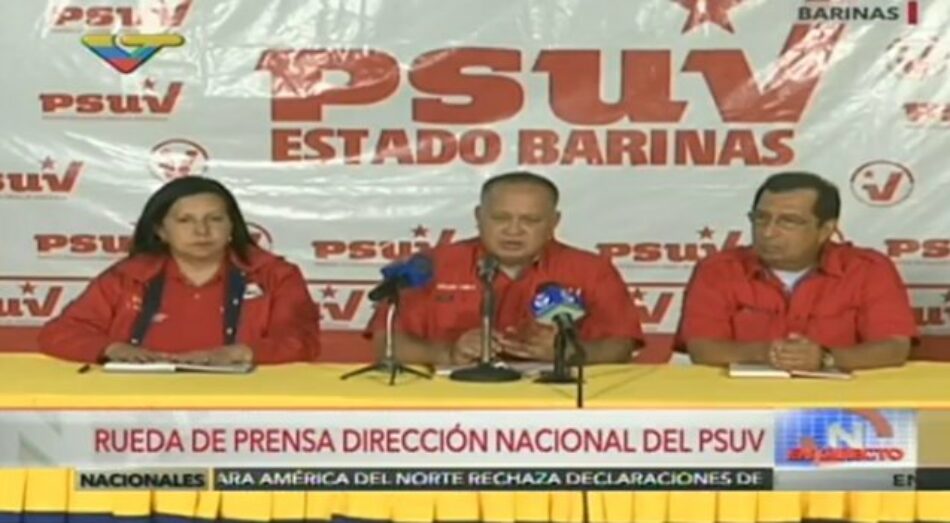 Cabello: Actuaremos ante cualquier actividad de violencia que tenga la derecha