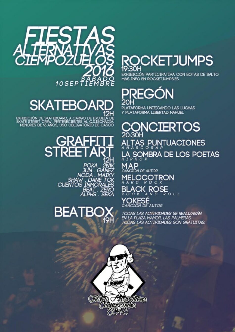 Fiestas Alternativas Ciempozuelos 2016