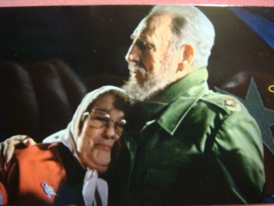 Fidel, Mandela y Juanita