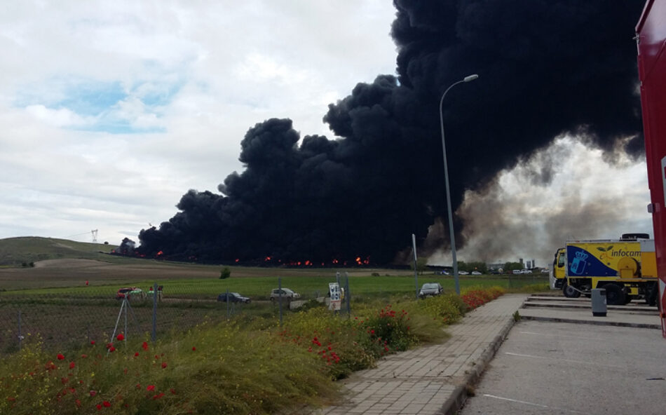 Incendio de Chiloeches: los peces no murieron por causas naturales, sino por contaminación