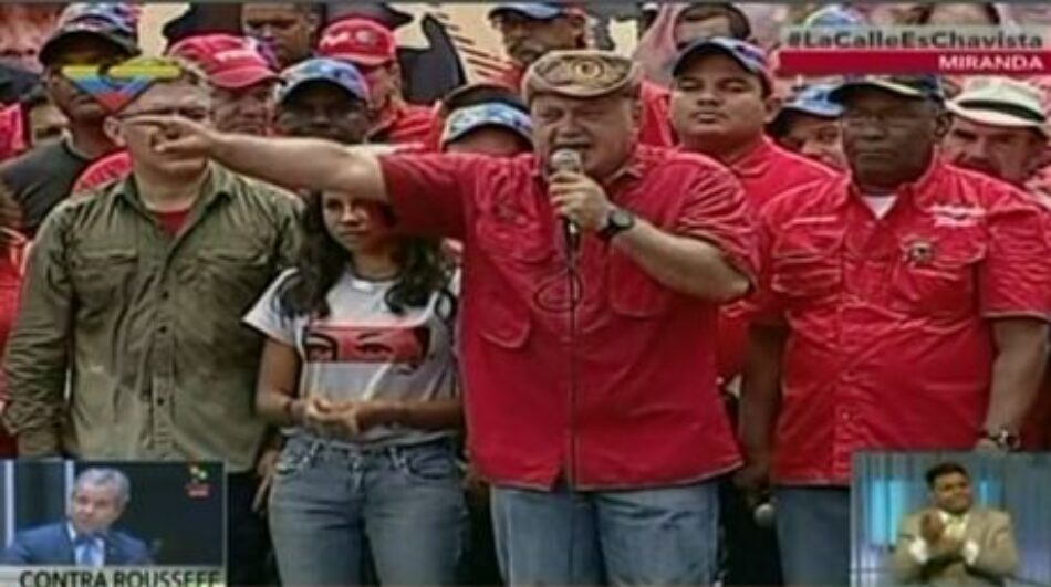 Diosdado Cabello: “Lo que si es seguro es que no nos vamos a dejar tumbar”