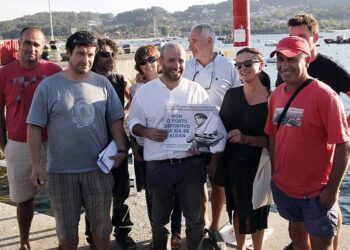 Luís Villares: “Queremos unha mar viva na que sexan compatibles todos os intereses e todos os valores da ría, ambiental, social e económico”