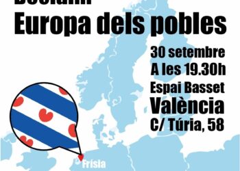 La Plataforma pel Dret a Decidir acostarà la realitat de Frísia a València el proper dijous