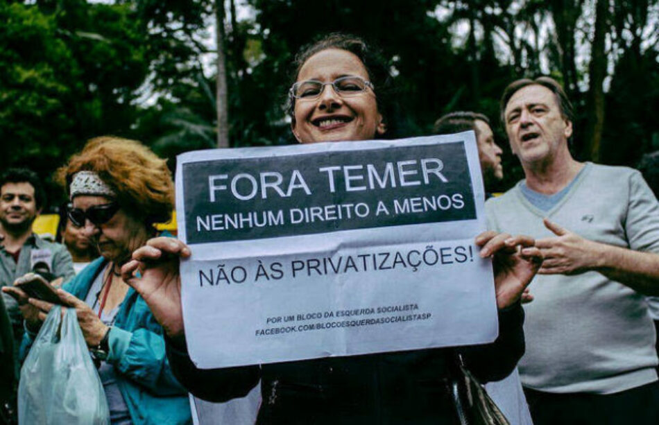 Brasil: Estas son 5 propuestas del gobierno ilegítimo de Temer que acaban con los derechos laborales