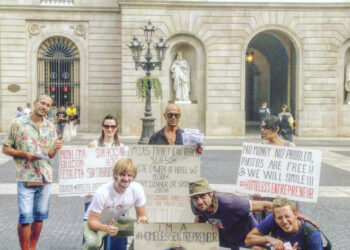 La Diada de los Sin Techo de Barcelona