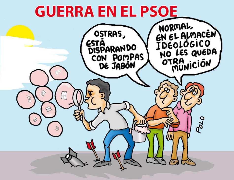 Guerra en el PSOE