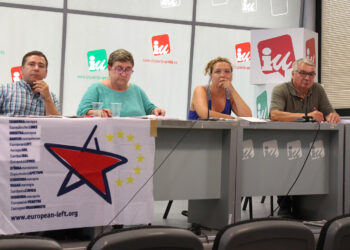 El PIE participó en la Universidad de Verano del PCE en Madrid para debatir de la izquierda europea y la crisis de la UE