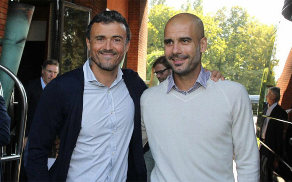 Lucho y Pep: mismo equipo, ideas diferentes