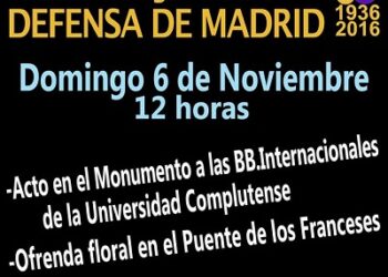 Homenaje a la Defensa de Madrid