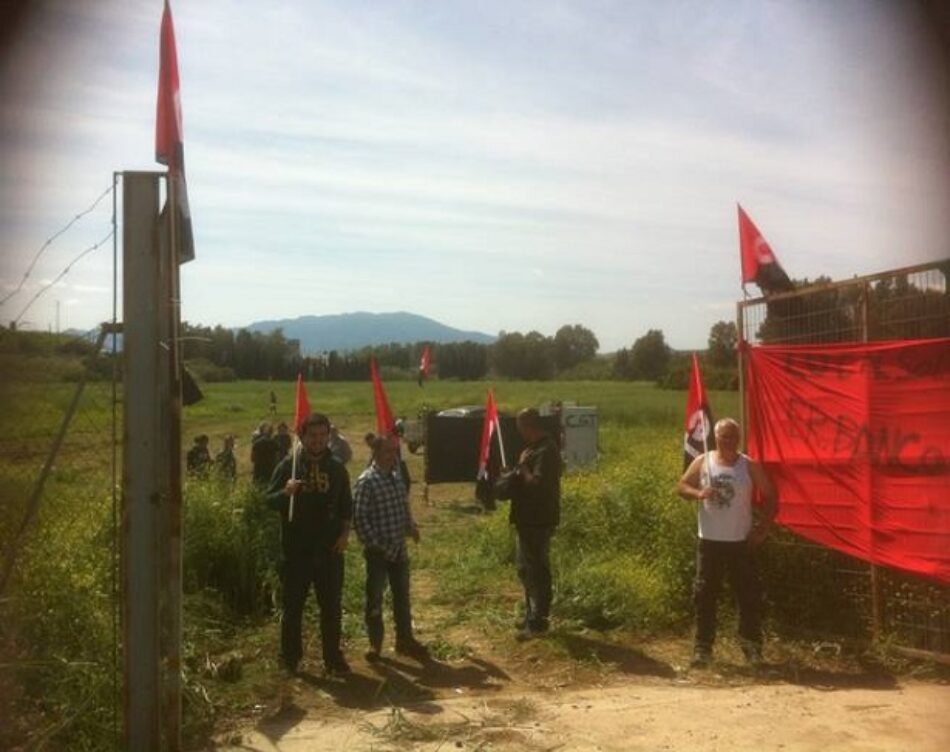 Dos sindicalistas de CGT imputados por la ocupación de la finca en Pizarra