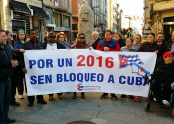 Se presentó hoy en Madrid la Campaña “Por un 2016” sin bloqueo a Cuba”
