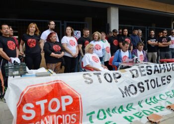 Juzgarán a cuatro activistas de Stop Desahucios Móstoles por la liberación del edificio La Dignidad