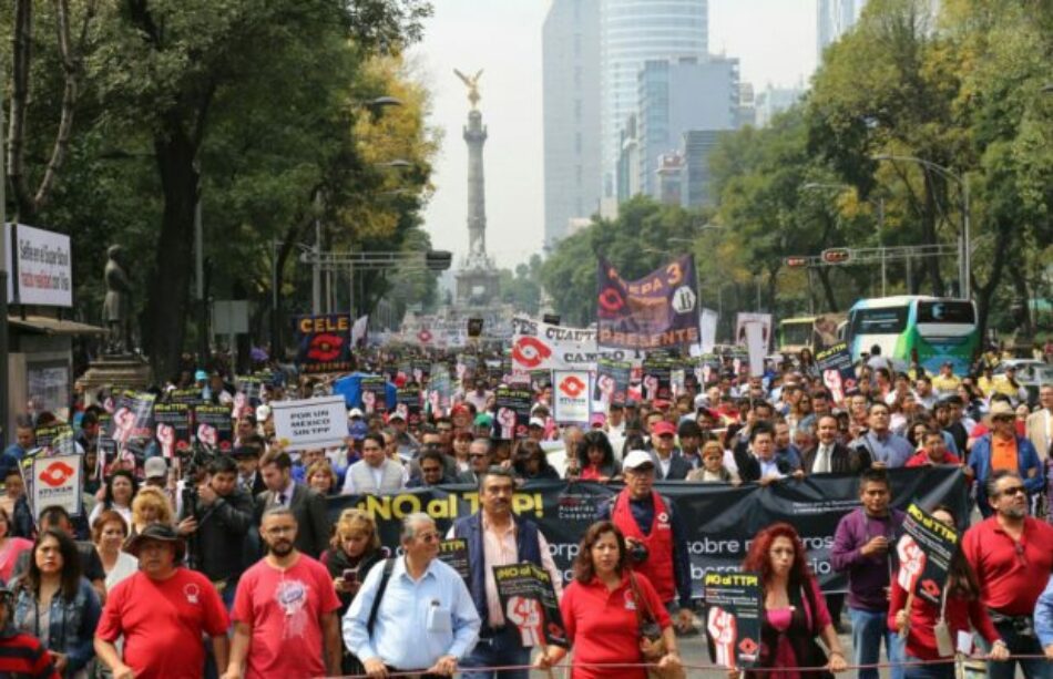 México: Movilización de trabajadores de la UNAM