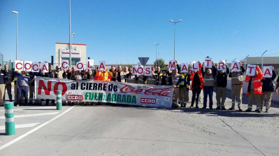 Medio centenar de eurodiputados da su apoyo a un manifiesto en defensa de los trabajadores de Coca-Cola