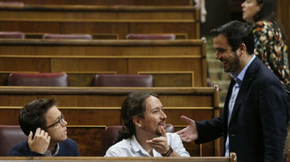 Comunicado de Podemos, IU y EQUO sobre el registro del nombre Unidos Podemos