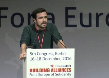 Garzón asegura en Berlín que la izquierda “debe de ser parte de las clases populares, no sólo estar con ellas” como única forma de frenar el avance de la extrema derecha