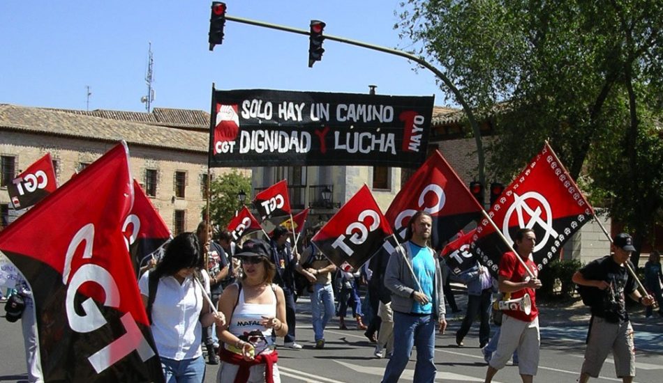 CGT vuelve a reiterar su desacuerdo con «las falsas movilizaciones de los sindicatos mayoritarios»