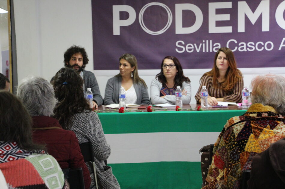 Participa y Podemos inauguran su tercer centro social, La Verde Morá, situada en la zona norte del casco histórico