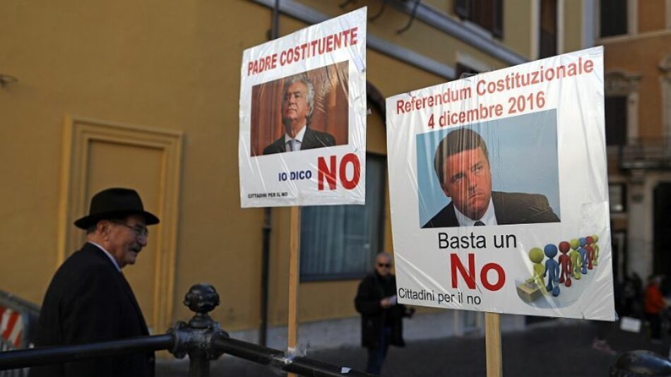 El Partido de la Izquierda Europea celebra la victoria del NO en el referéndum italiano