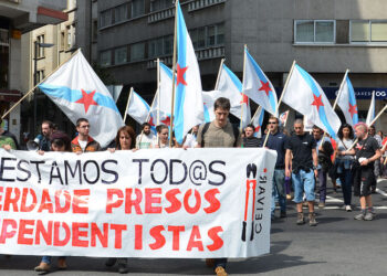 Cinco años de represión y criminalización del independentismo gallego