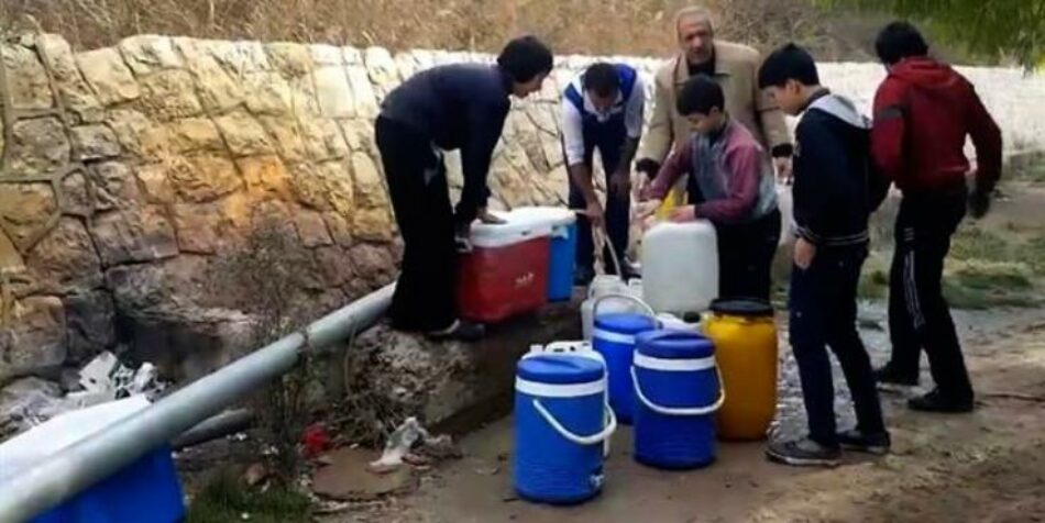 Cancillería siria considera “crimen de guerra” la corte de agua a Damasco