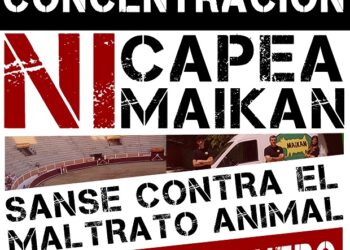 Concentración contra el maltrato animal y proyeccción de «Santa Fiesta» en San Sebastián de los Reyes