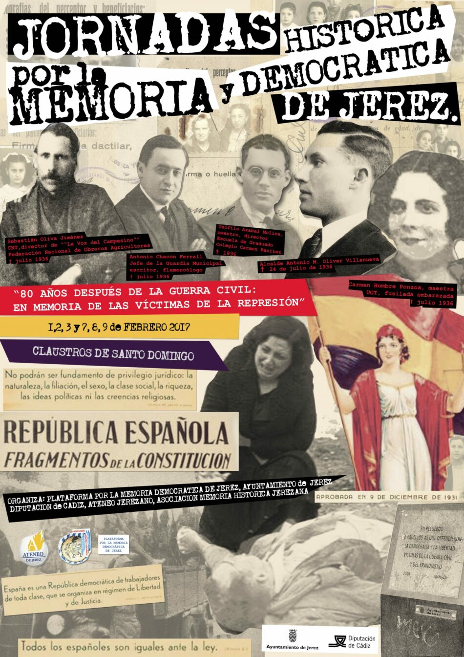 1ª Jornadas por la Memoria Histórica y Democrática de Jerez