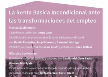 El Instituto 25M organiza en La Morada un ciclo sobre Renta Básica y los cambios en el empleo