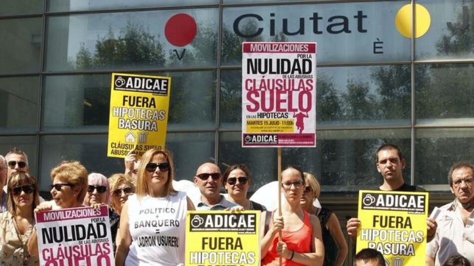 Podemos considera insuficiente el acuerdo PP-PSOE sobre cláusulas suelo