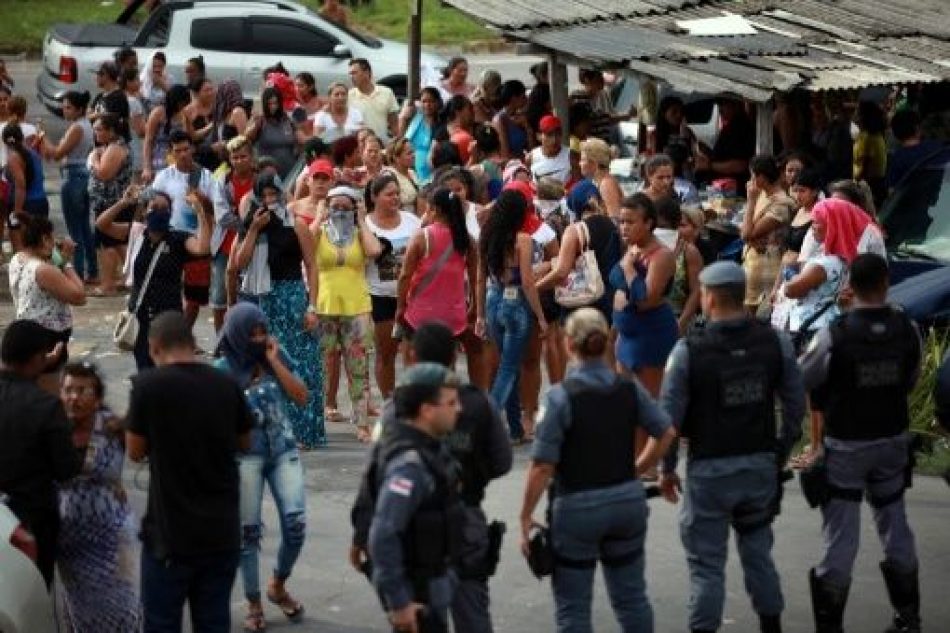 Motín en cárcel brasileña de Manaos deja un saldo de 56 muertos