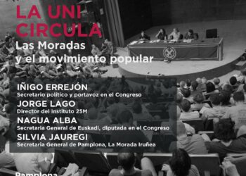 Íñigo Errejón participa en la presentación de ‘La Uni Circula’ en Pamplona
