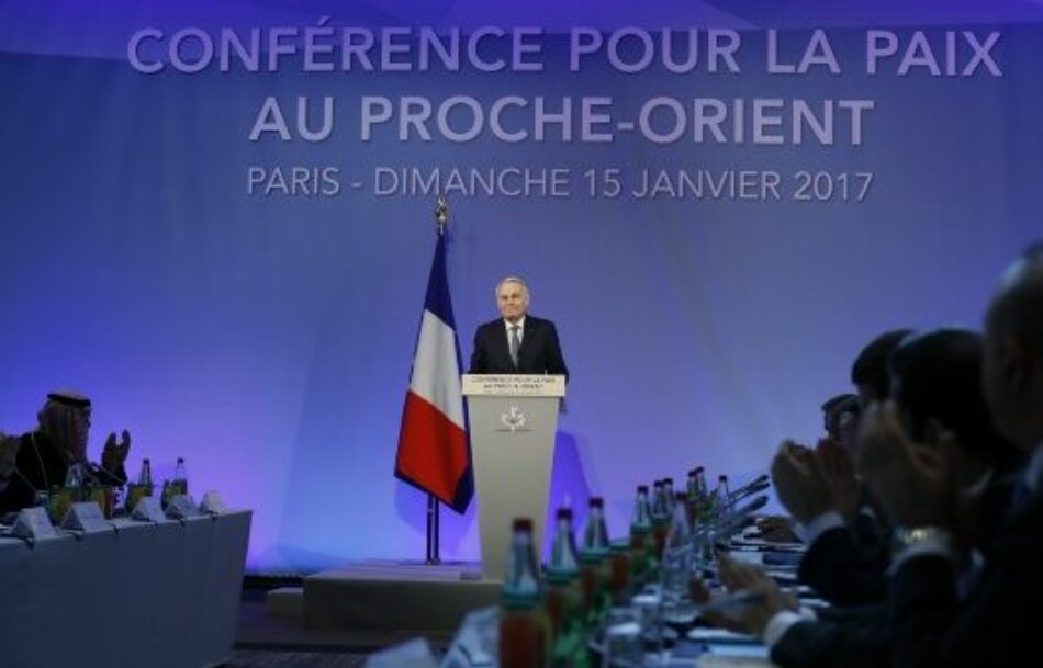 París acoge 70 delegaciones en conferencia sobre Medio Oriente