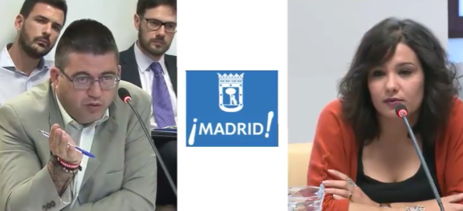 Ahora Madrid muestra su apoyo a Arantxa Mejías, víctima de Fidere y del gobierno de Ana Botella