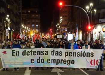 A CIG mobilizouse en demanda da recuperación dos dereitos laborais e sociais roubados coa escusa da crise