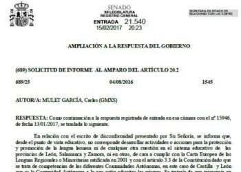 Gobierno centra vuelve a inhibirse en la protección de la lengua leonesa al considerarlo una injerencia en competencias autonómicas