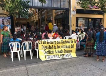 Rinden homenaje a víctimas de la guerra interna en Guatemala